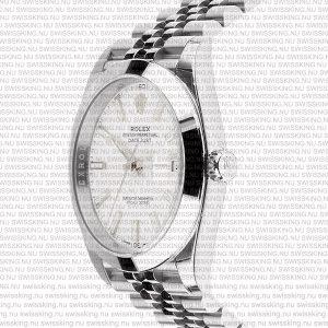 Rolex Datejust 41mm Jubillee SS White Dial Stick Markers - Image 9