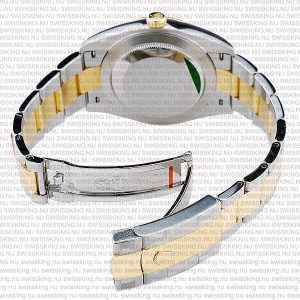 Rolex Datejust 41mm 18k 2-Tone Yellow Gold Flat Three Piece Links Fluted Bezel White Dial Stick Markers - Image 11
