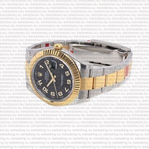 Rolex Datejust 41mm 18k 2-Tone Black Dial Arabic Markers - Image 7