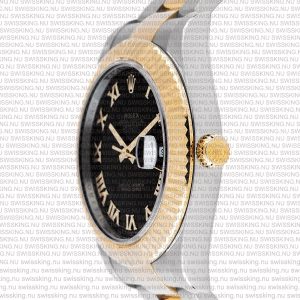 Rolex Datejust 41mm 18k 2-Tone Black Dial Roman Markers - Image 6