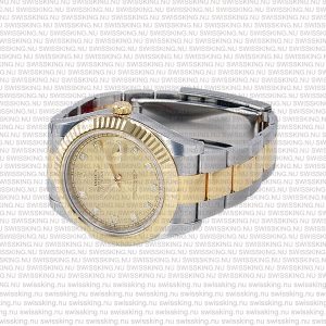 Rolex Datejust 41mm 18k 2-Tone Gold Dial Diamond Markers - Image 4