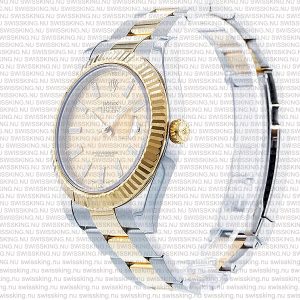Rolex Datejust 41mm 18k 2-Tone Gold Dial Stick Markers - Image 4