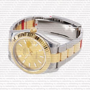 Rolex Datejust 41mm 18k 2-Tone Gold Dial Stick Markers - Image 5