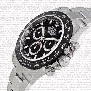 Rolex Daytona SS Black Dial Ceramic Bezel 40mm - Image 2
