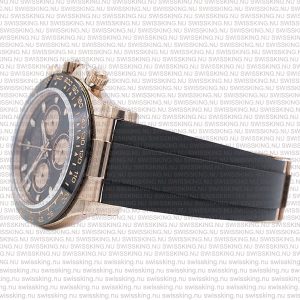 Rolex Cosmograph Daytona Rose Gold with Black Dial Rubber Band - Image 7