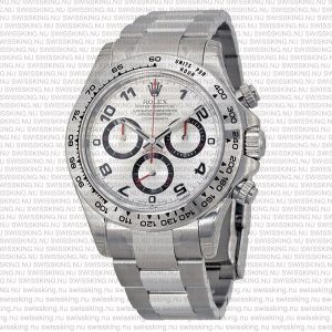 Rolex Cosmograph Daytona Silver Dial 18k White Gold - Image 6