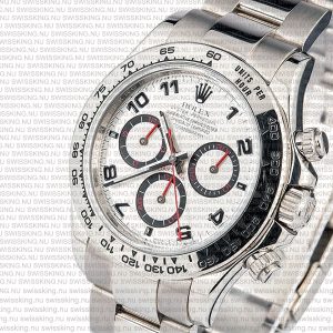 Rolex Cosmograph Daytona Silver Dial 18k White Gold - Image 4