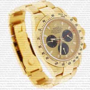 Rolex Cosmograph Daytona Gold Newman Dial 18k Gold - Image 3