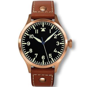Rose Gold Brown Leather